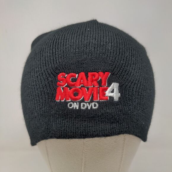 Miramax Films Men's Knit Beanie Hat Black Scary Movie 4 on DVD Embroidered - Picture 2 of 9
